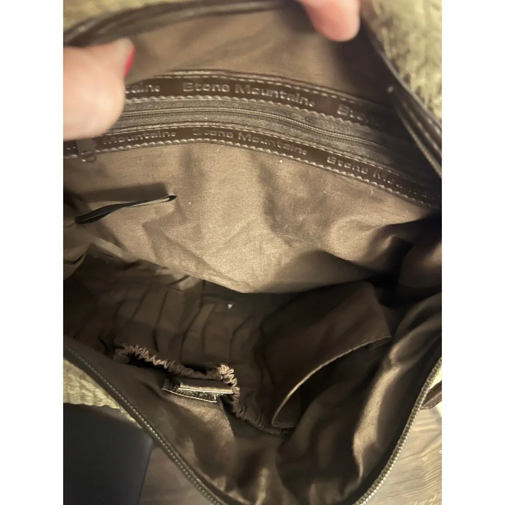 Stone Mountain Leather Hobo‎ Bag Shoulder Bag Everyday Purse
